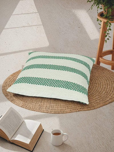 Shivalik Set of 2 Cushion Covers (Green) - 60x60cm