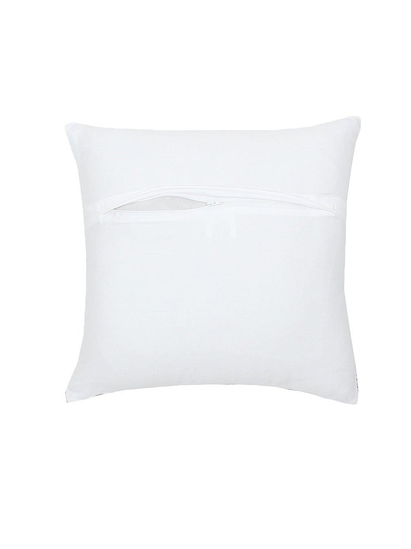 Cushion Cover - Varnmala Cha 100% Cotton Sateen 2 s-Blue-8903773001217