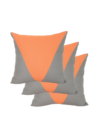 Cushion Cover - The Acute Triangles (Orange)