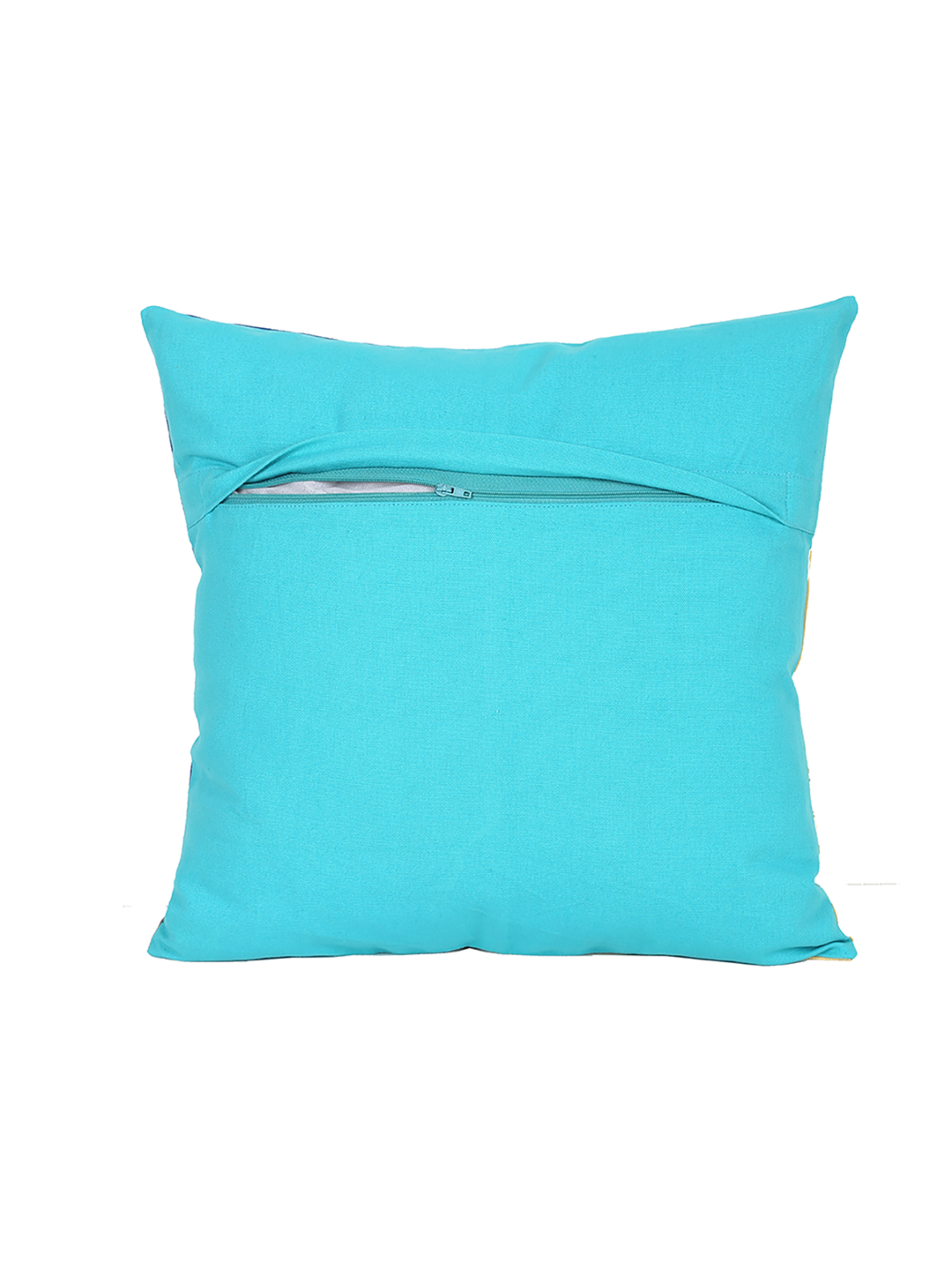 Cushion Cover - The Jumbled Brick (Blue)