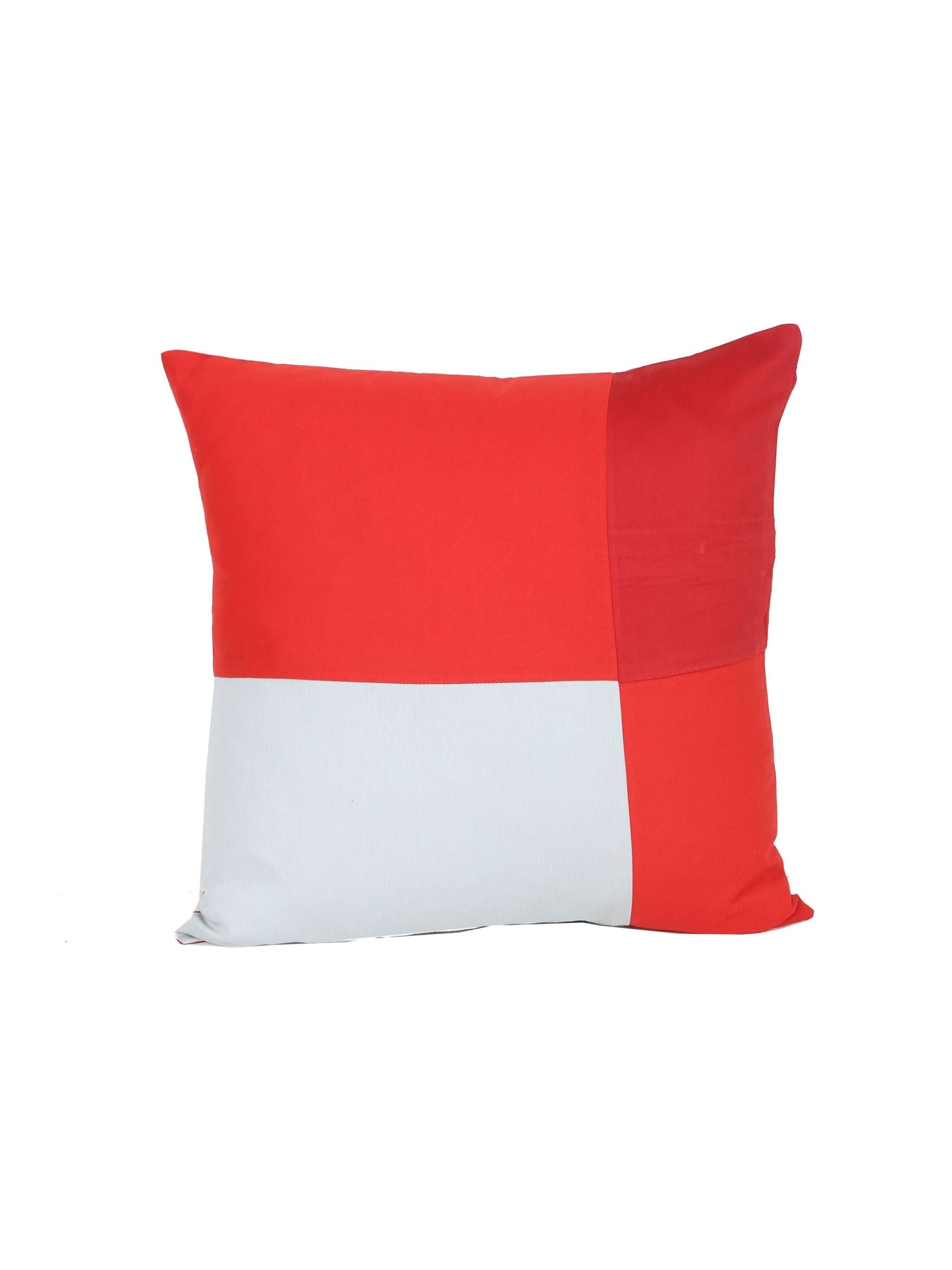 Cushion Cover - The Jumbled Rectangles (Red)