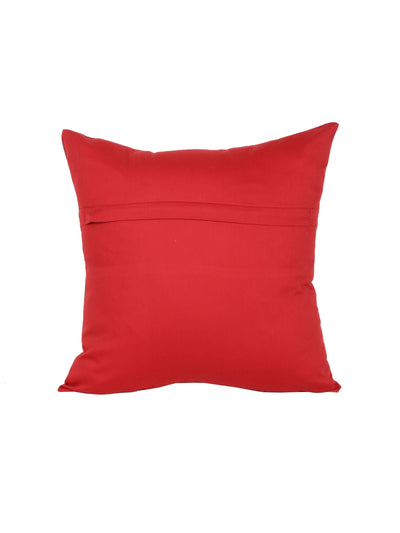 Cushion Cover - The Jumbled Rectangles (Red)