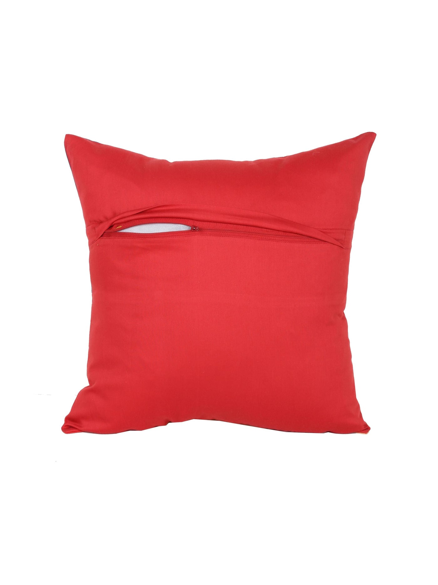 Cushion Cover - The Jumbled Rectangles (Red)