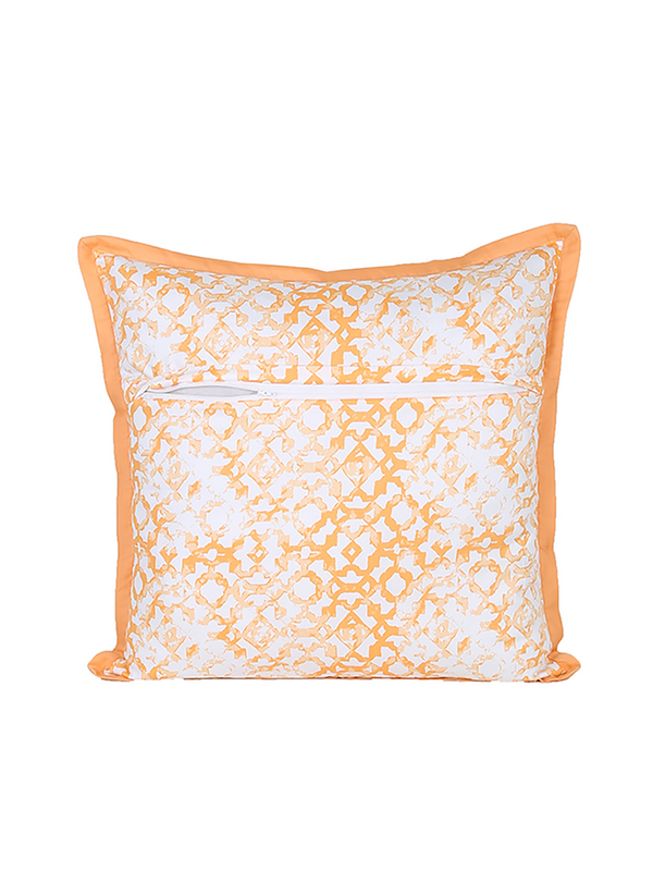 Cushion Cover - Jaali (Orange)