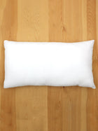 Solid 1 Cushion Filler 30x60cm - White