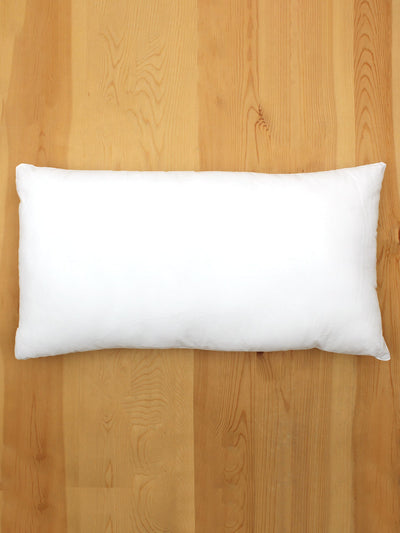 Solid 1 Cushion Filler 30x60cm - White