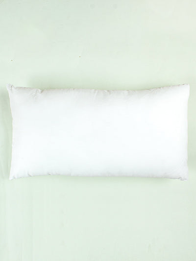 Solid 1 Cushion Filler 30x60cm - White