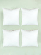 Solid Set Of 4 Cushion Fillers (White)