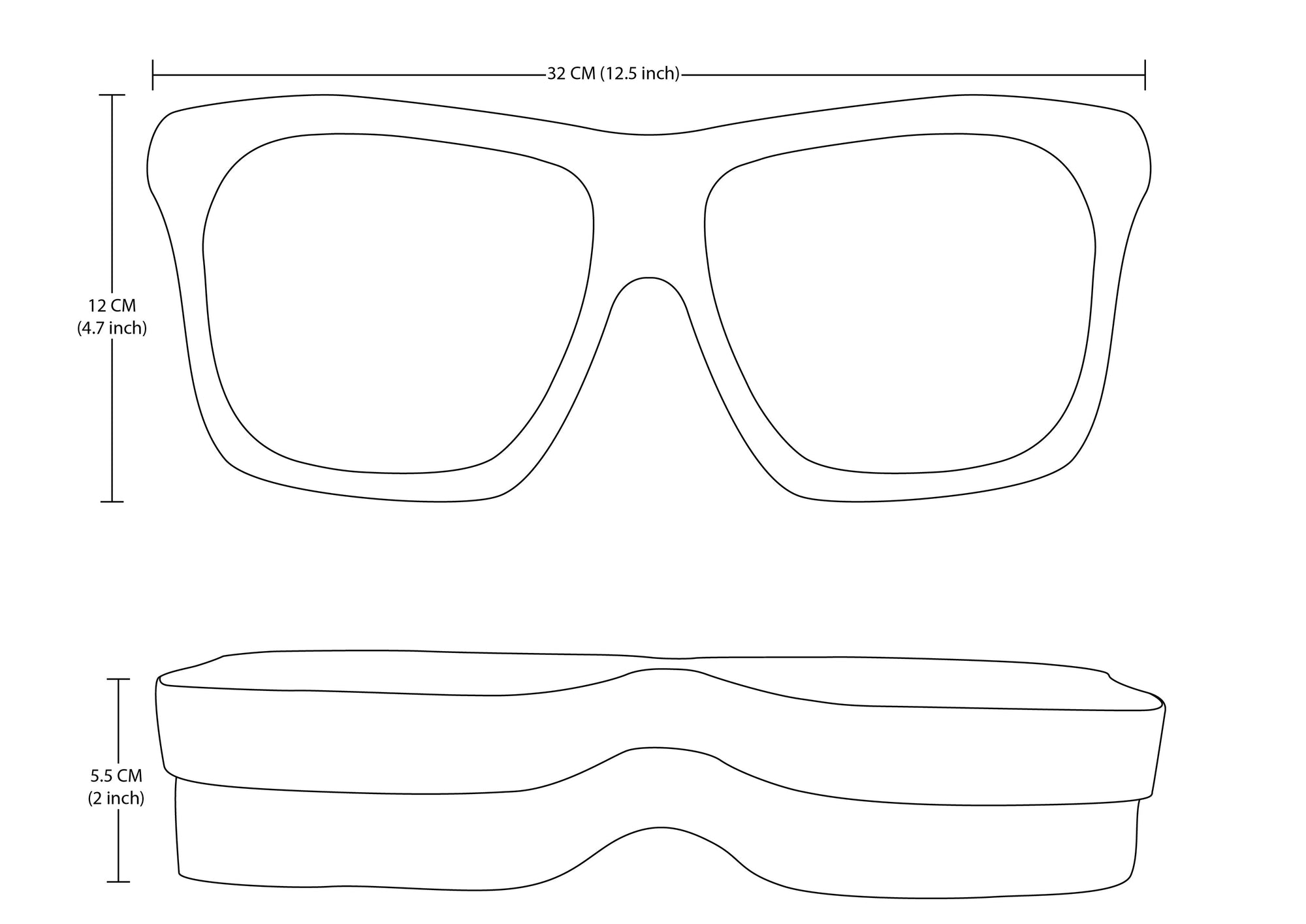 Chashma Shaped Box