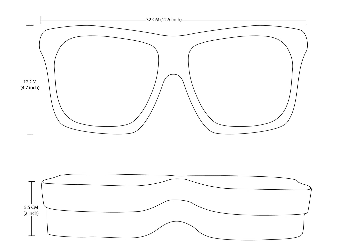 Chashma Shaped Box