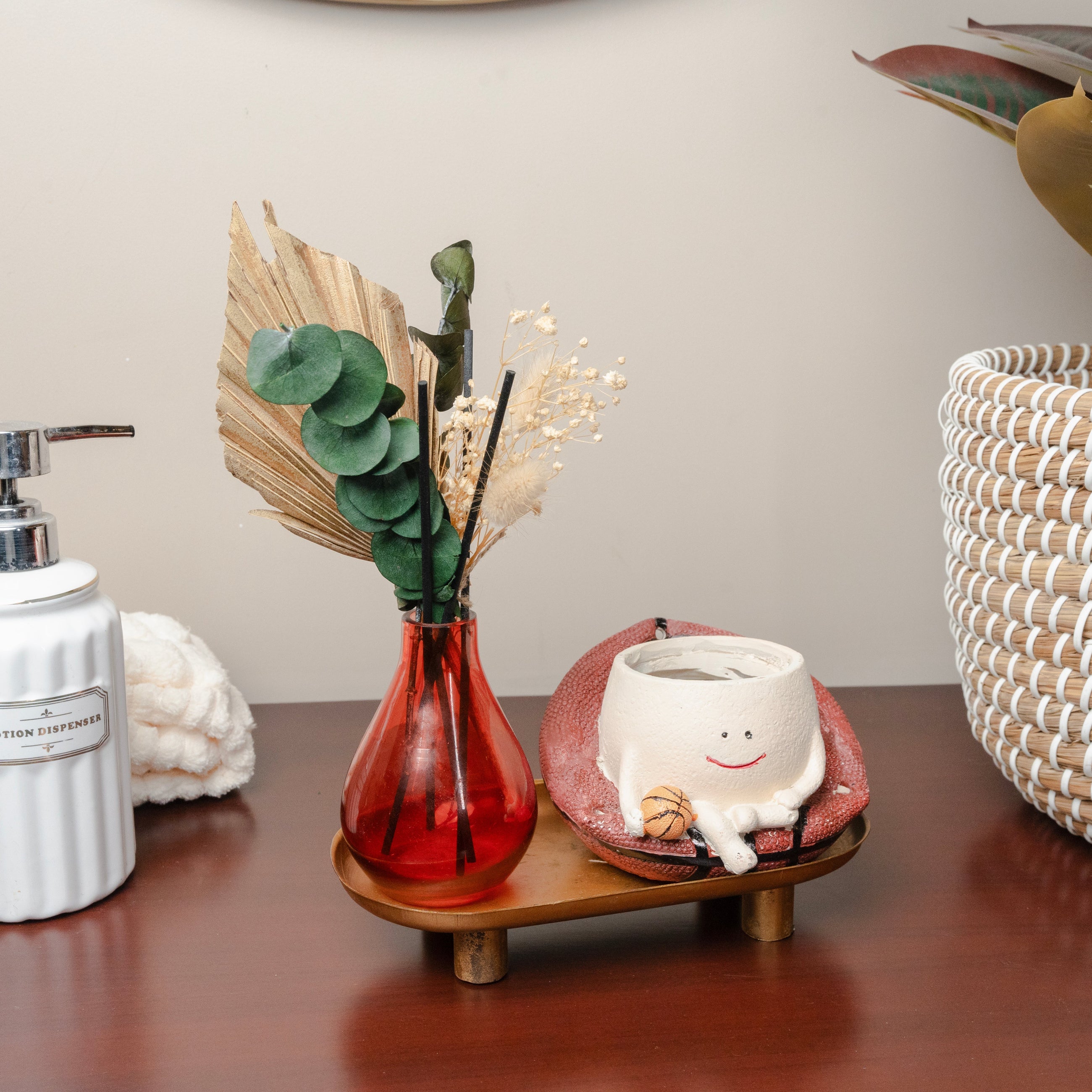 Terra Bloom Garden Reed Diffuser Set | Home Fragrance with Dried Flowers - https://artecasa.in/