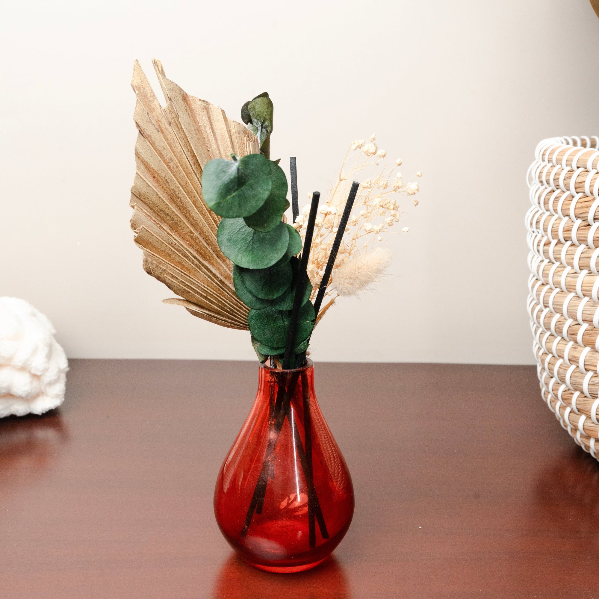 Terra Bloom Garden Reed Diffuser Set | Home Fragrance with Dried Flowers