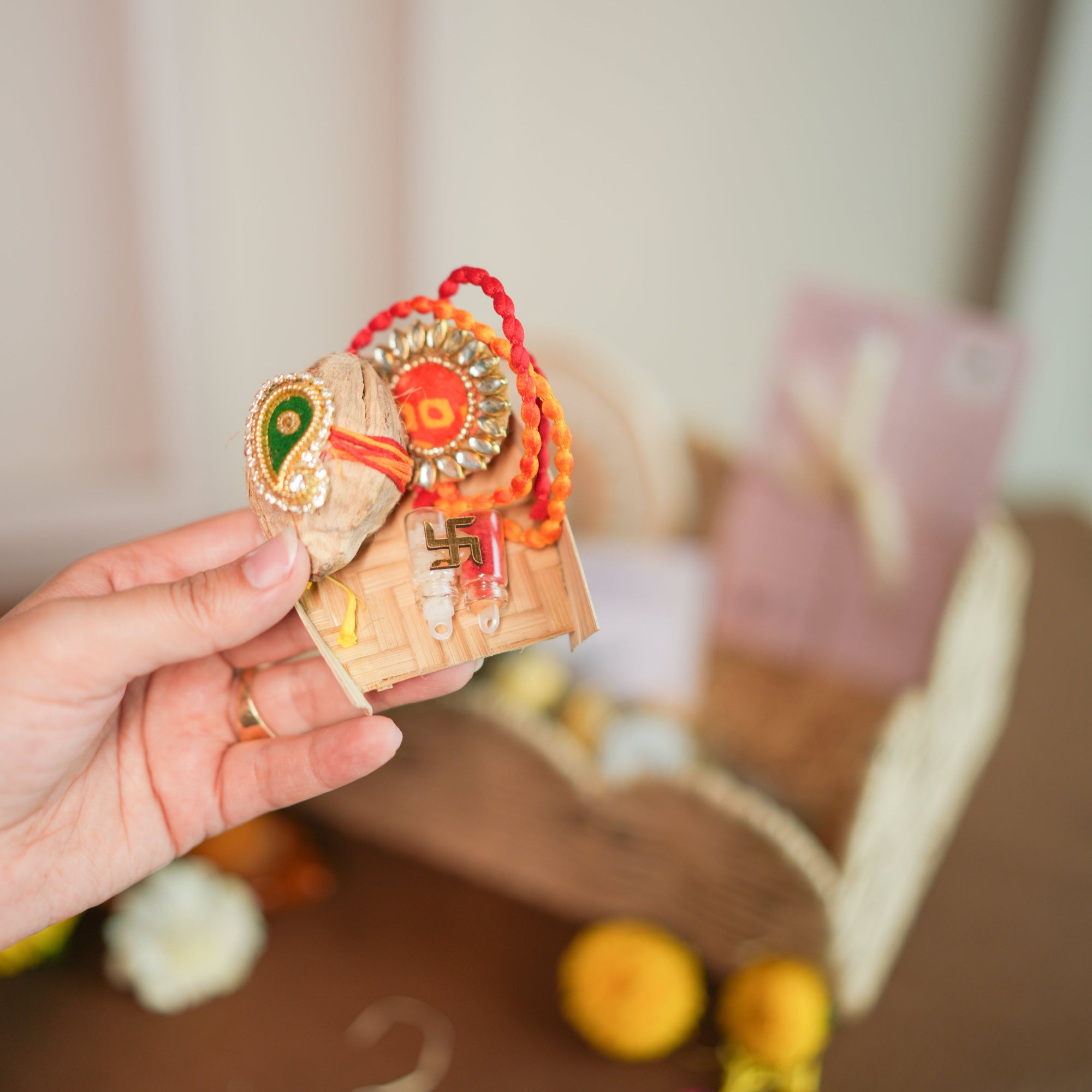 Guardian's Blessing Rakhi hamper