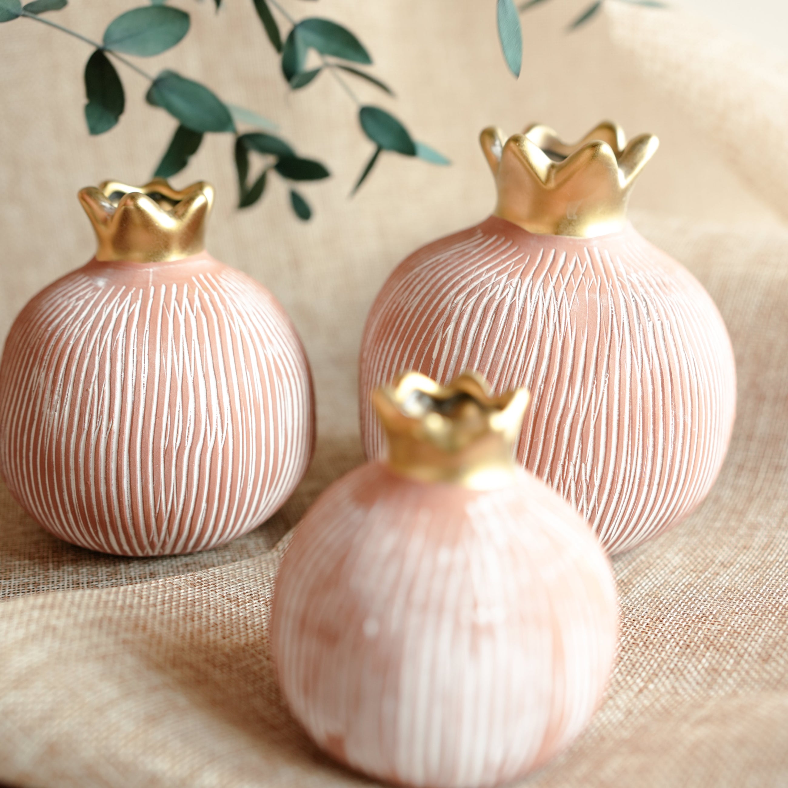 Pomegranate Jewel Vase- Small