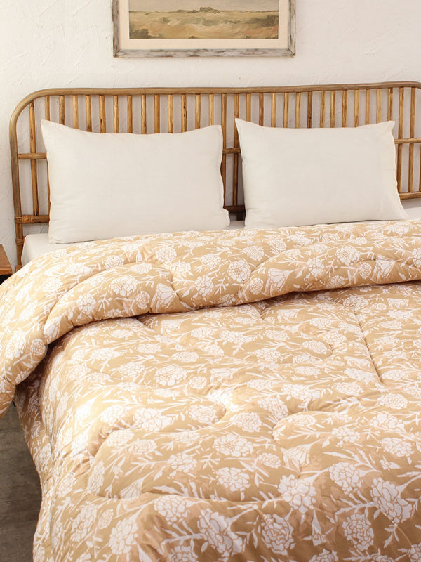 Comforter - Genda Phool Double (Beige)