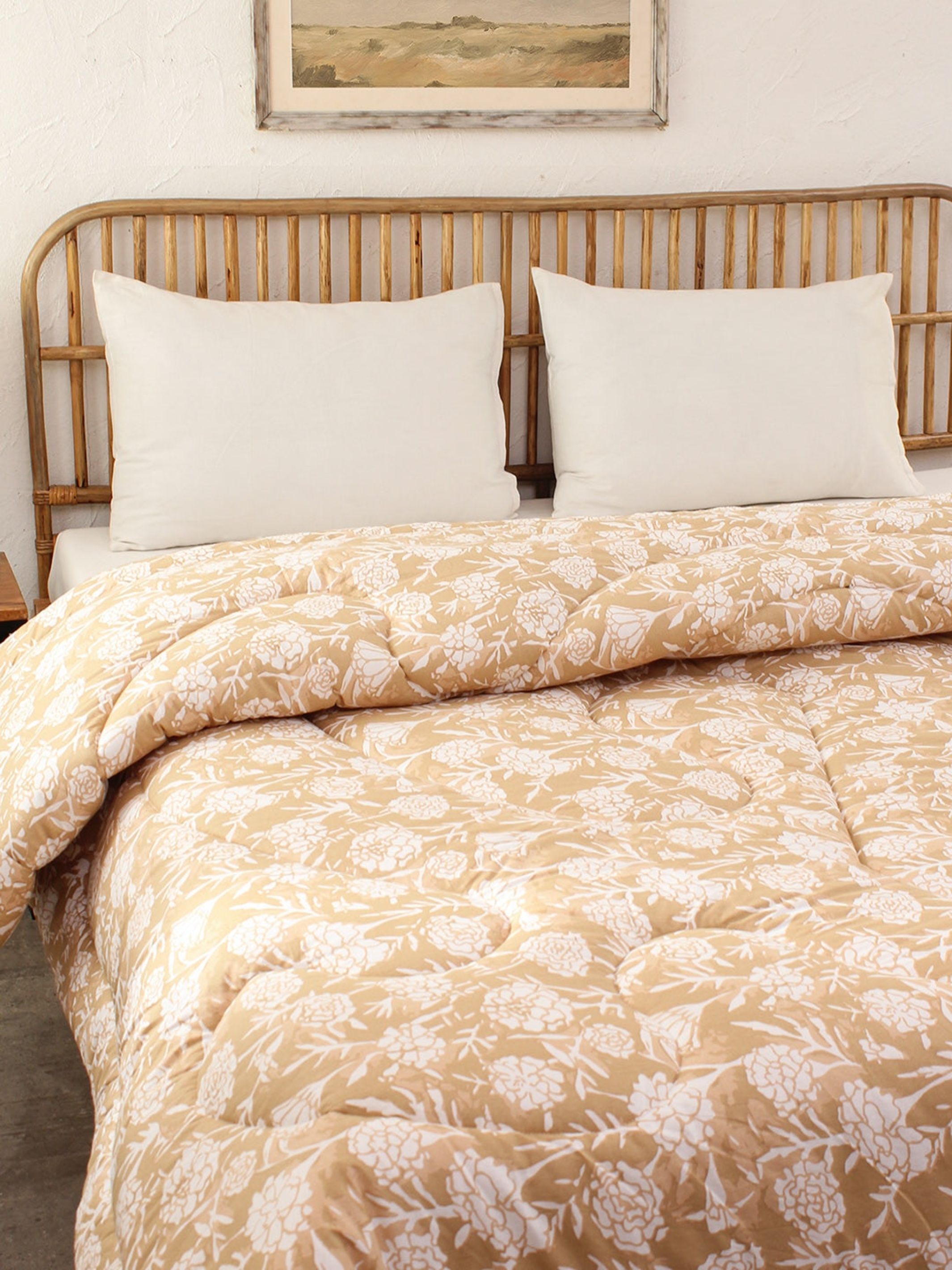 Comforter - Genda Phool Single (Beige)