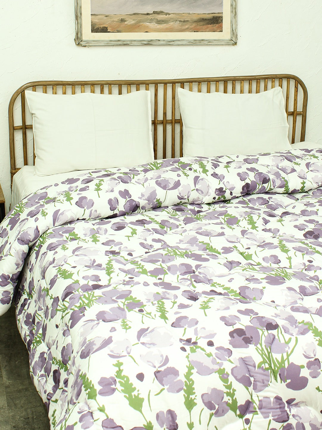 Himalayan Poppies Comforter (Purple)