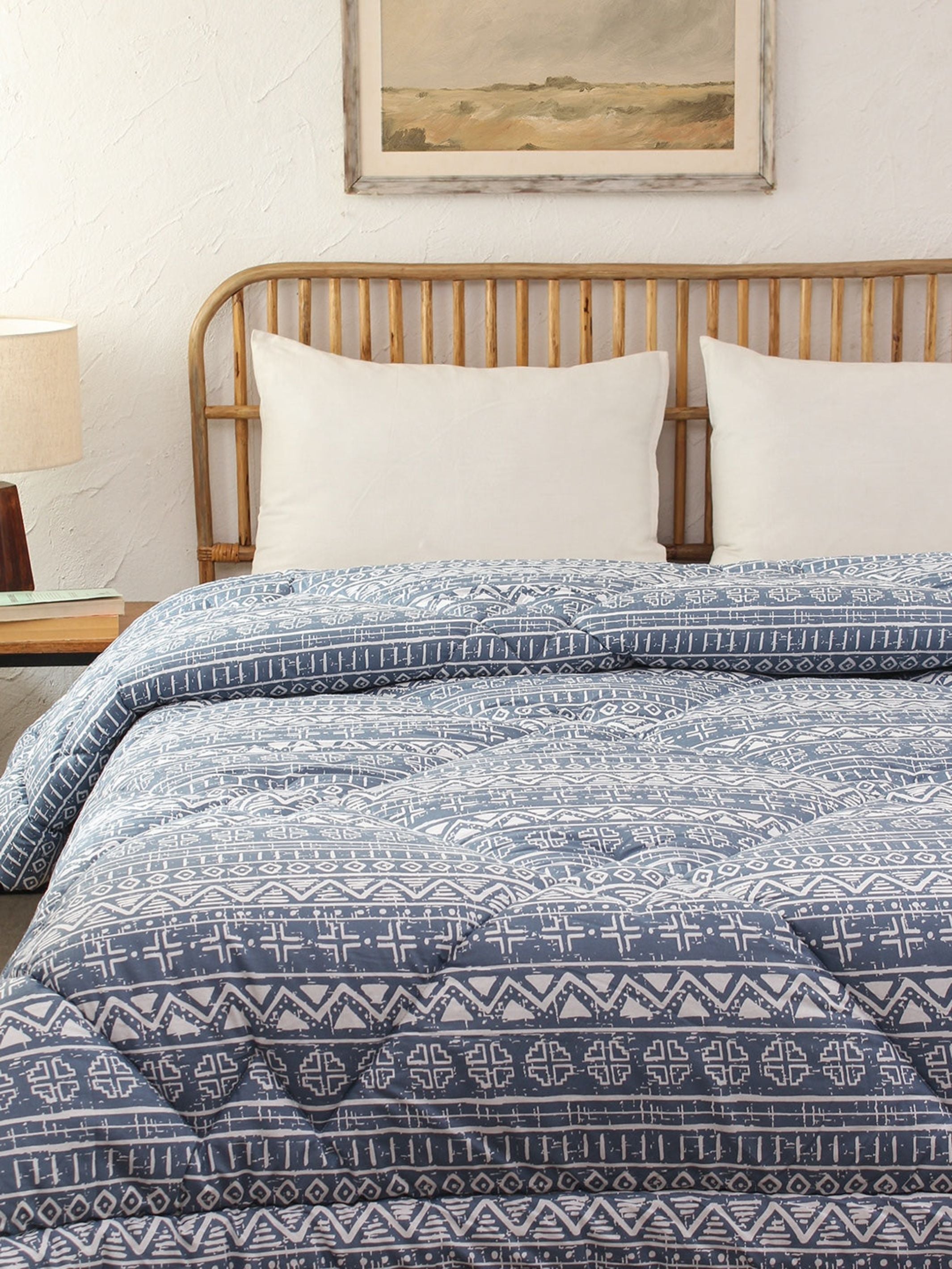 Comforter - Kullu Patti Double (Blue)
