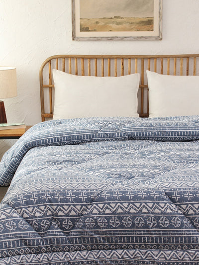 Comforter - Kullu Patti Double (Blue)