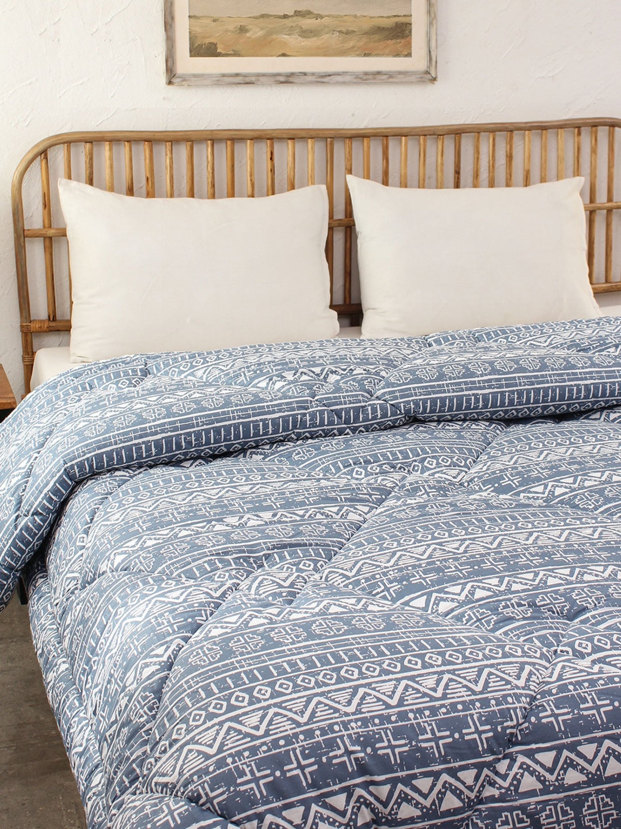 Comforter - Kullu Patti Double (Blue)
