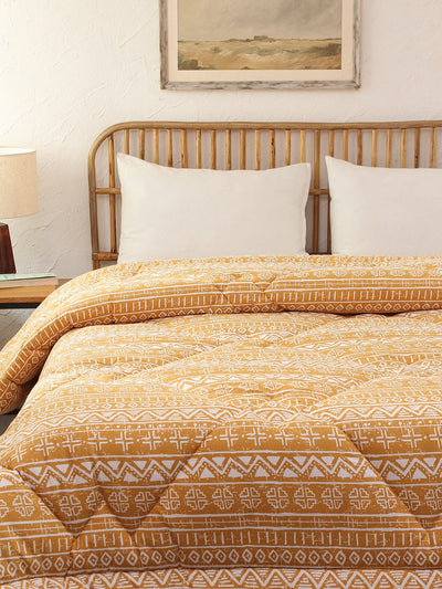 Kullu Patti Comforter (Yellow)