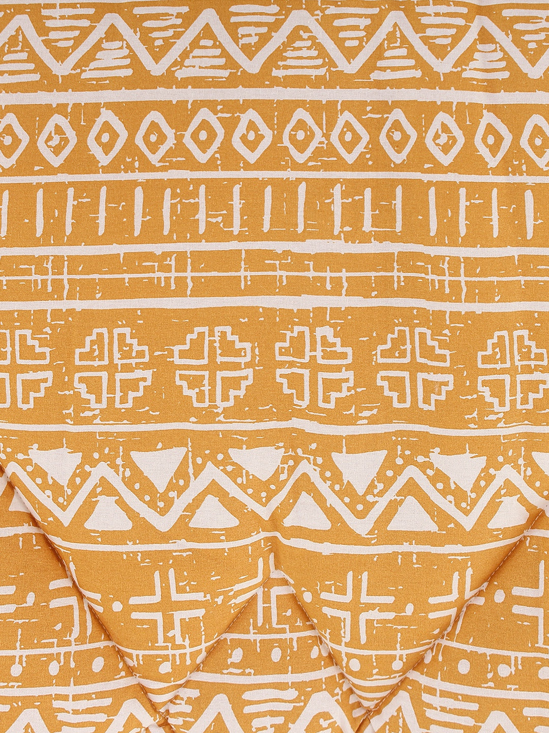 Kullu Patti Comforter (Yellow)