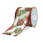 Vintage Ornament & Pine Ribbon