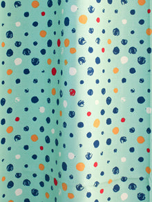 XL Curtain (Blue) - Happy Polka