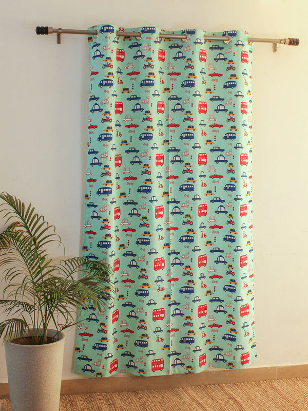 Door Curtain (Blue) - Joy Ride