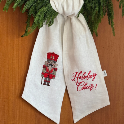 Wreath Sash | Nutcracker – Holiday Cheer
