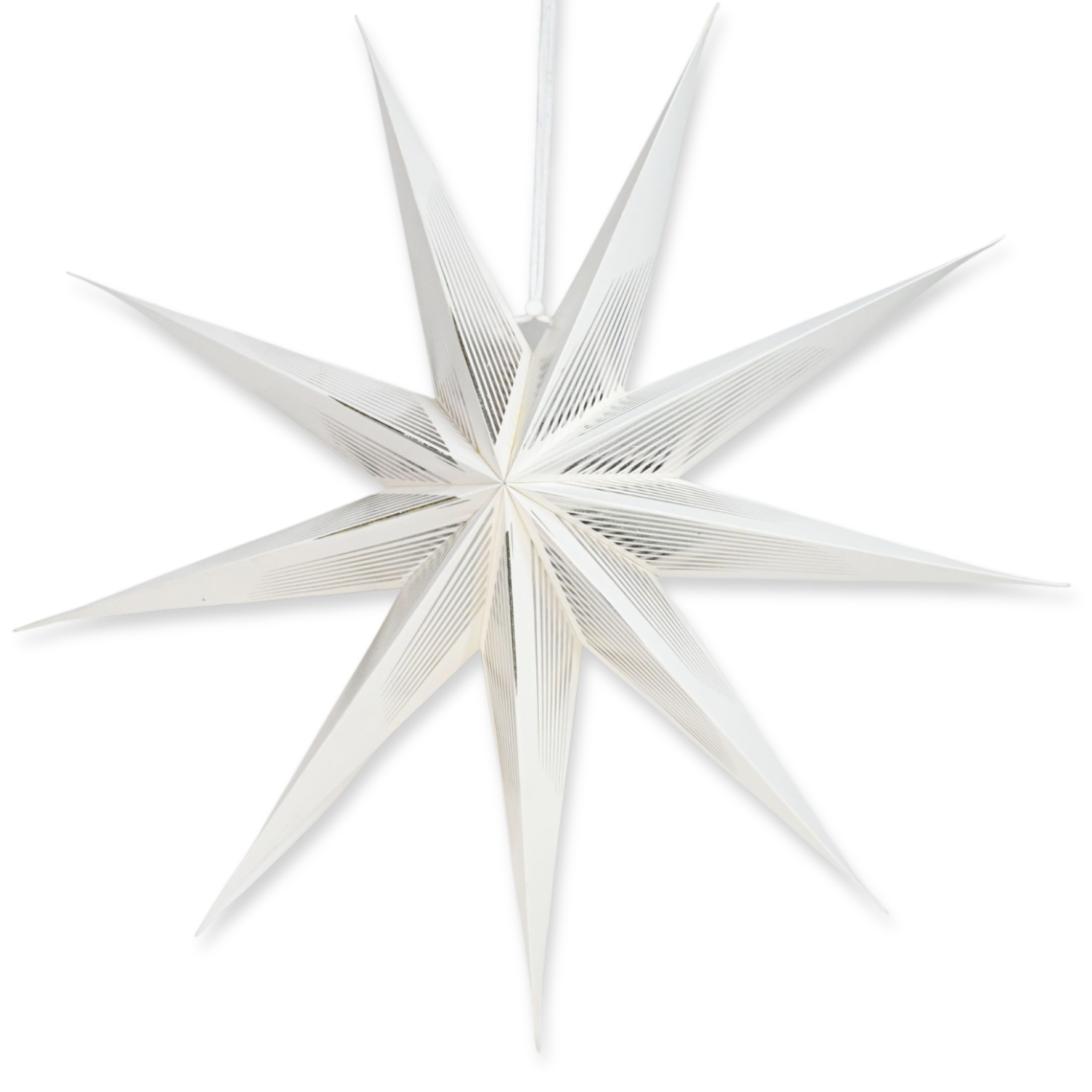 Silver Paper Star