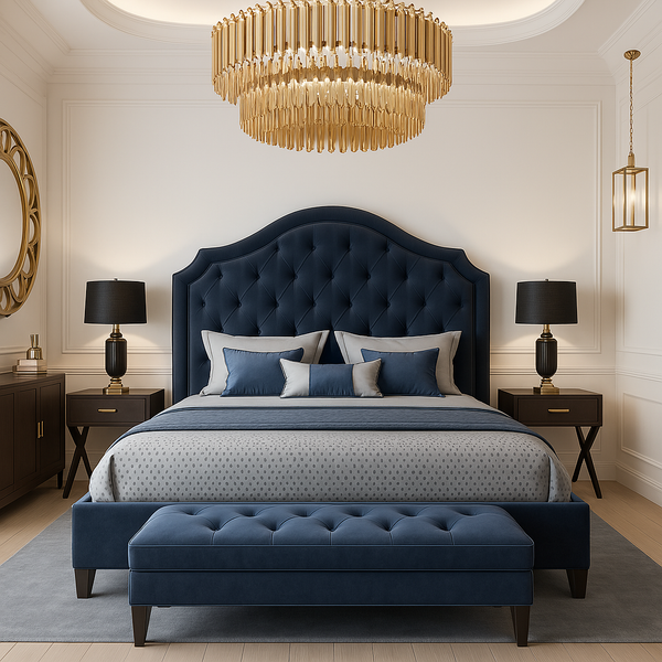 Merlyn Velvet Bed