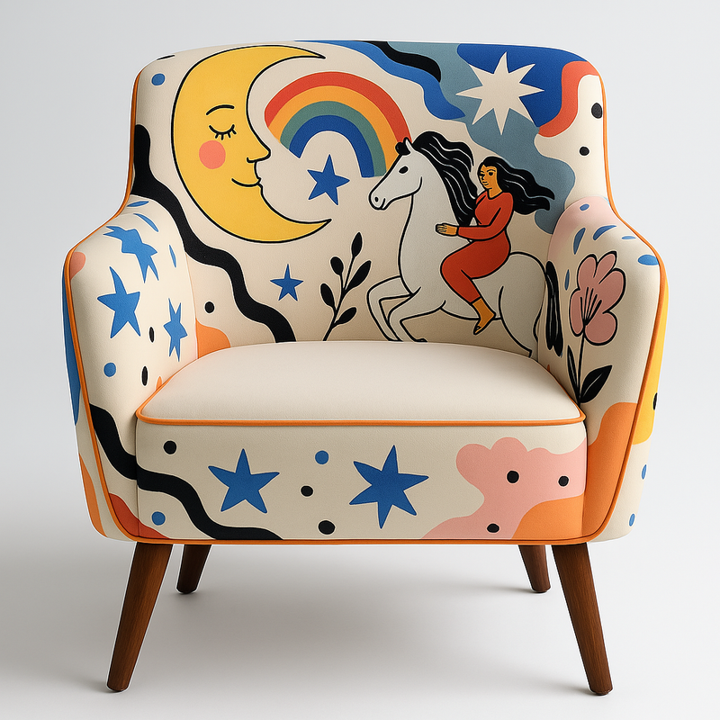 Elysian Bloom Accent Chair