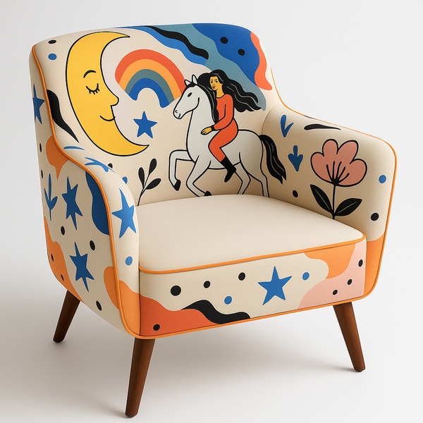 Velvet Lounge Chair