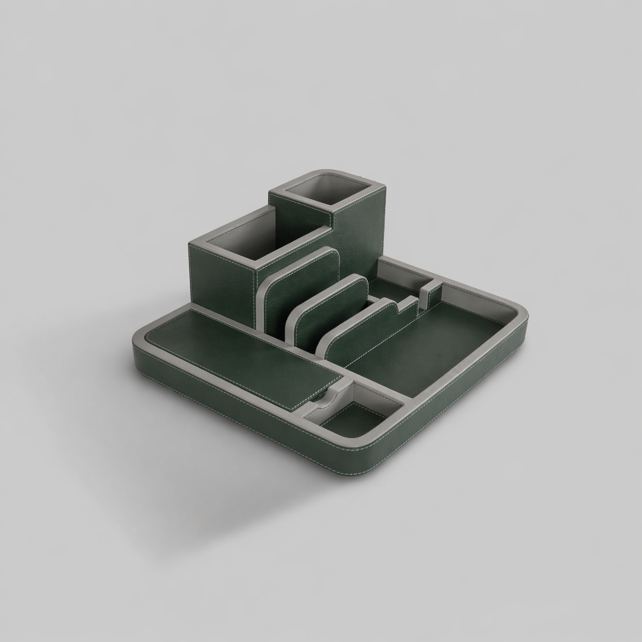 Leather Tray Organizer