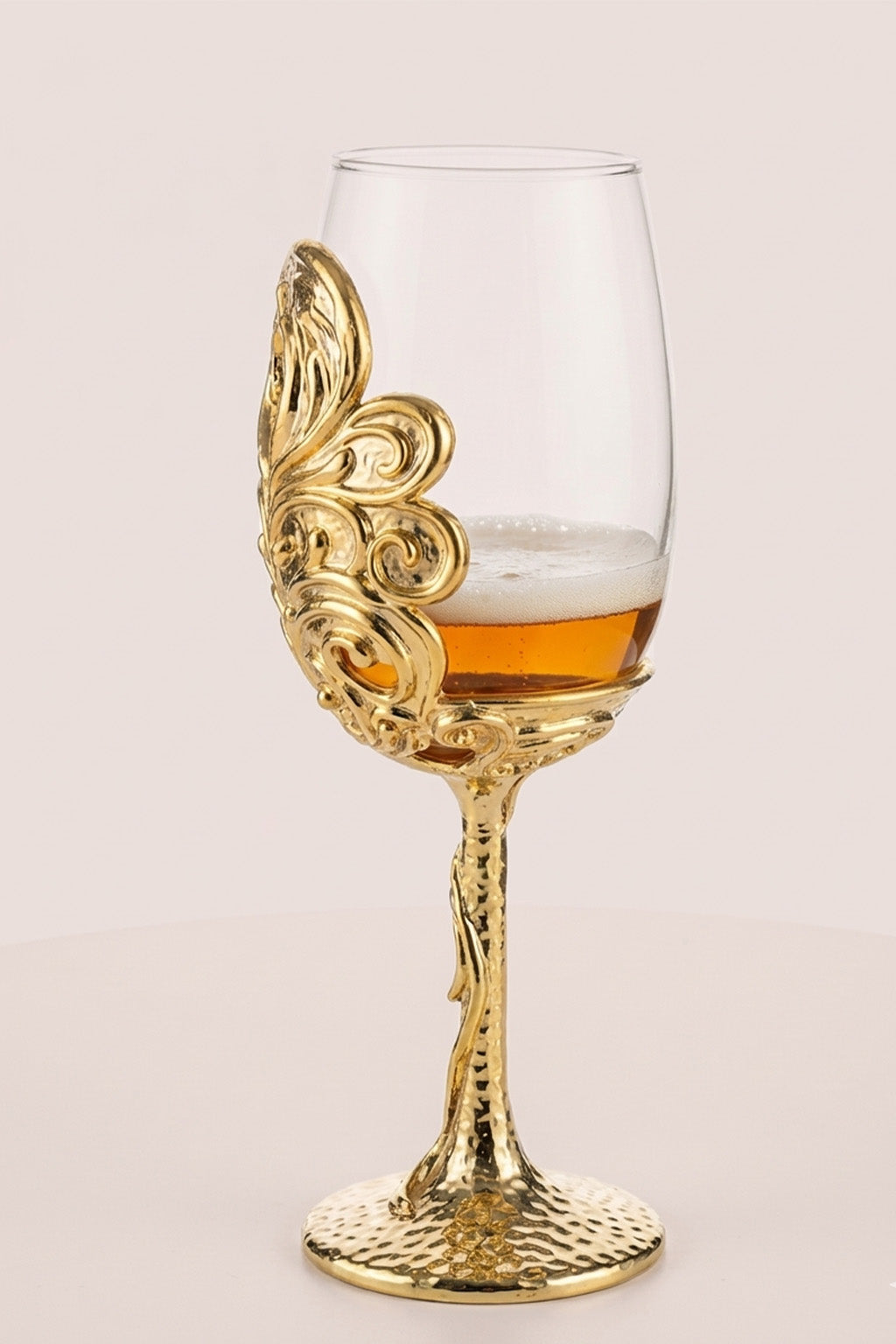 Gold Leaf - Collector Edition Handmade Wine Glass