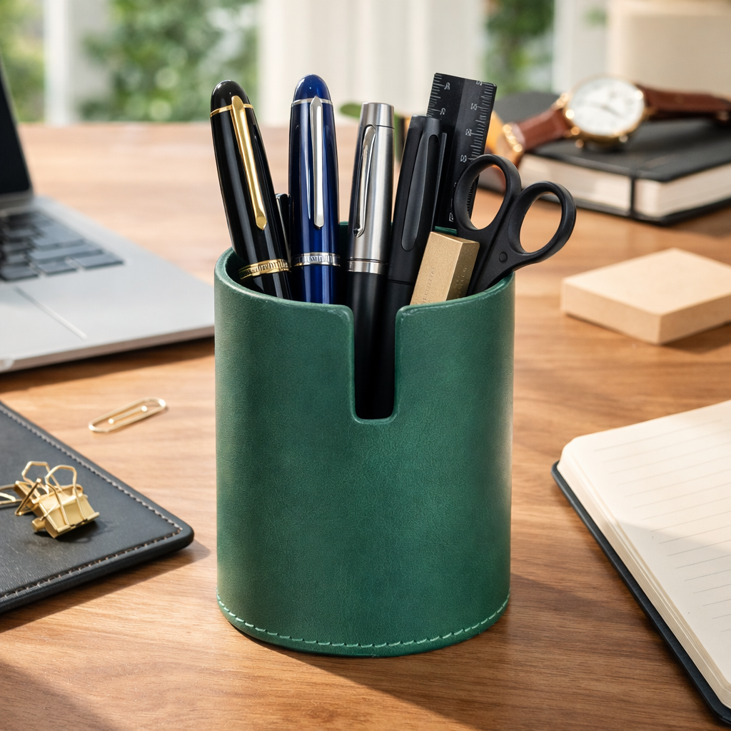 Leather Pen Stand