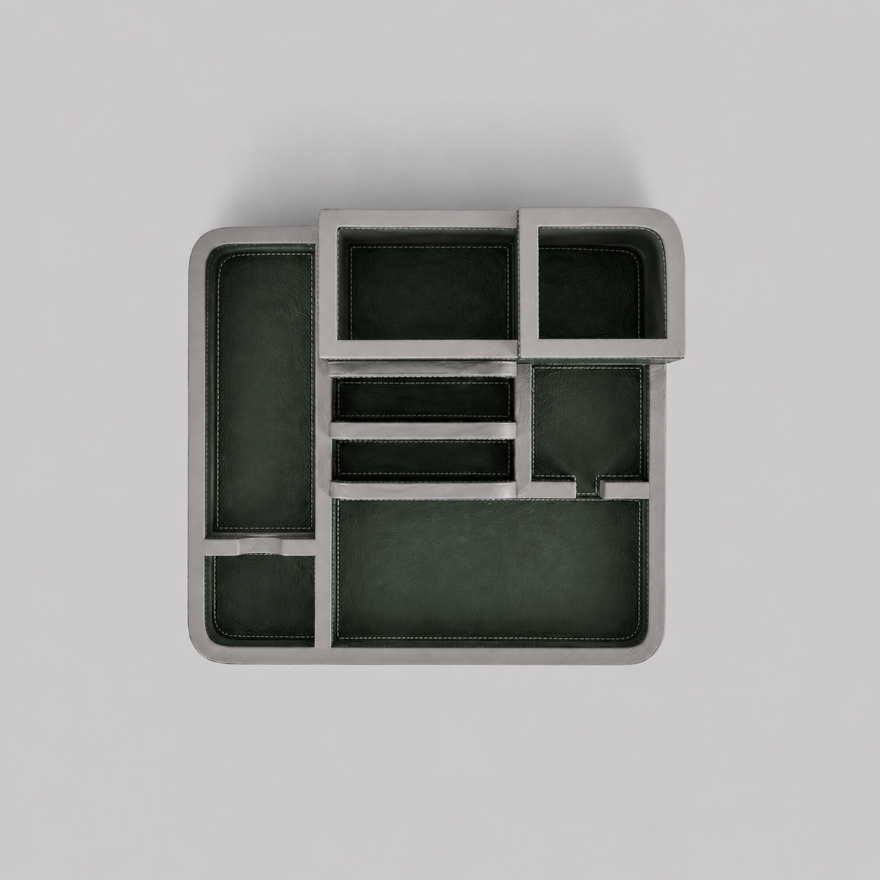 Leather Tray Organizer