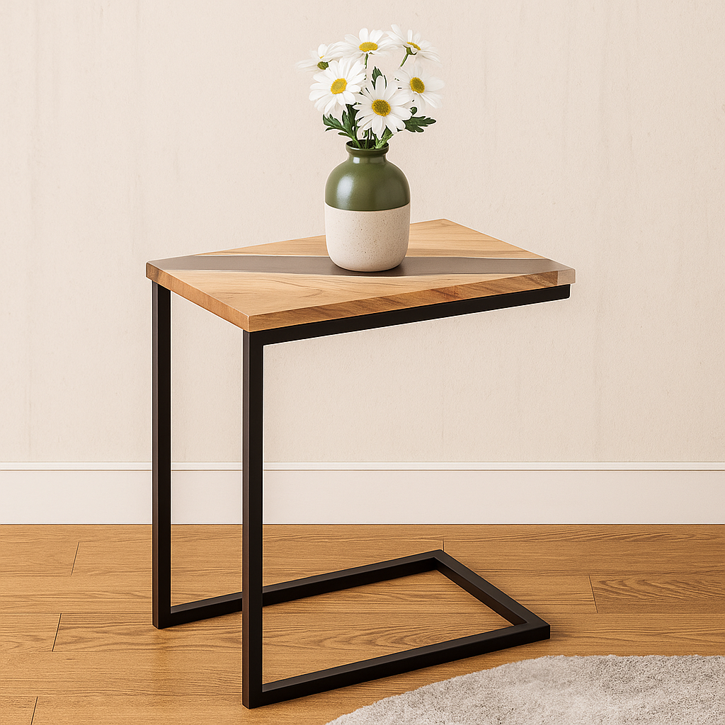 Island Paradise Side Table - Tinted Grey