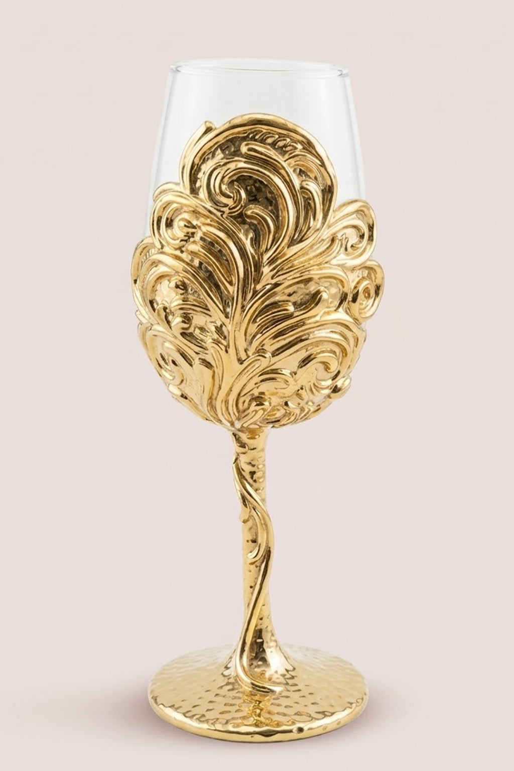 Gold Leaf - Collector Edition Handmade Wine Glass