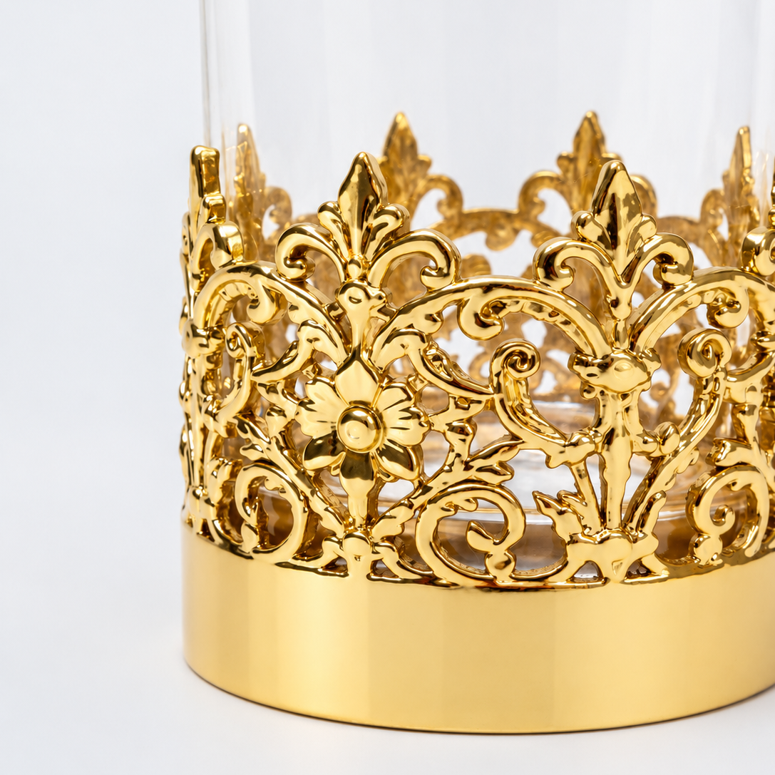 ALAYA – HANDMADE WHISKEY GLASS (GOLD)