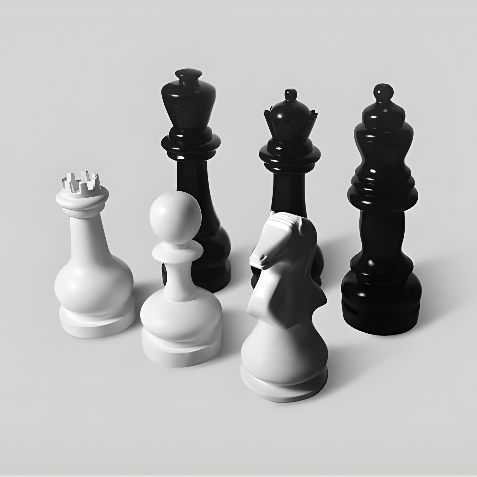 Checkmate Candle Holders (Set of 6)
