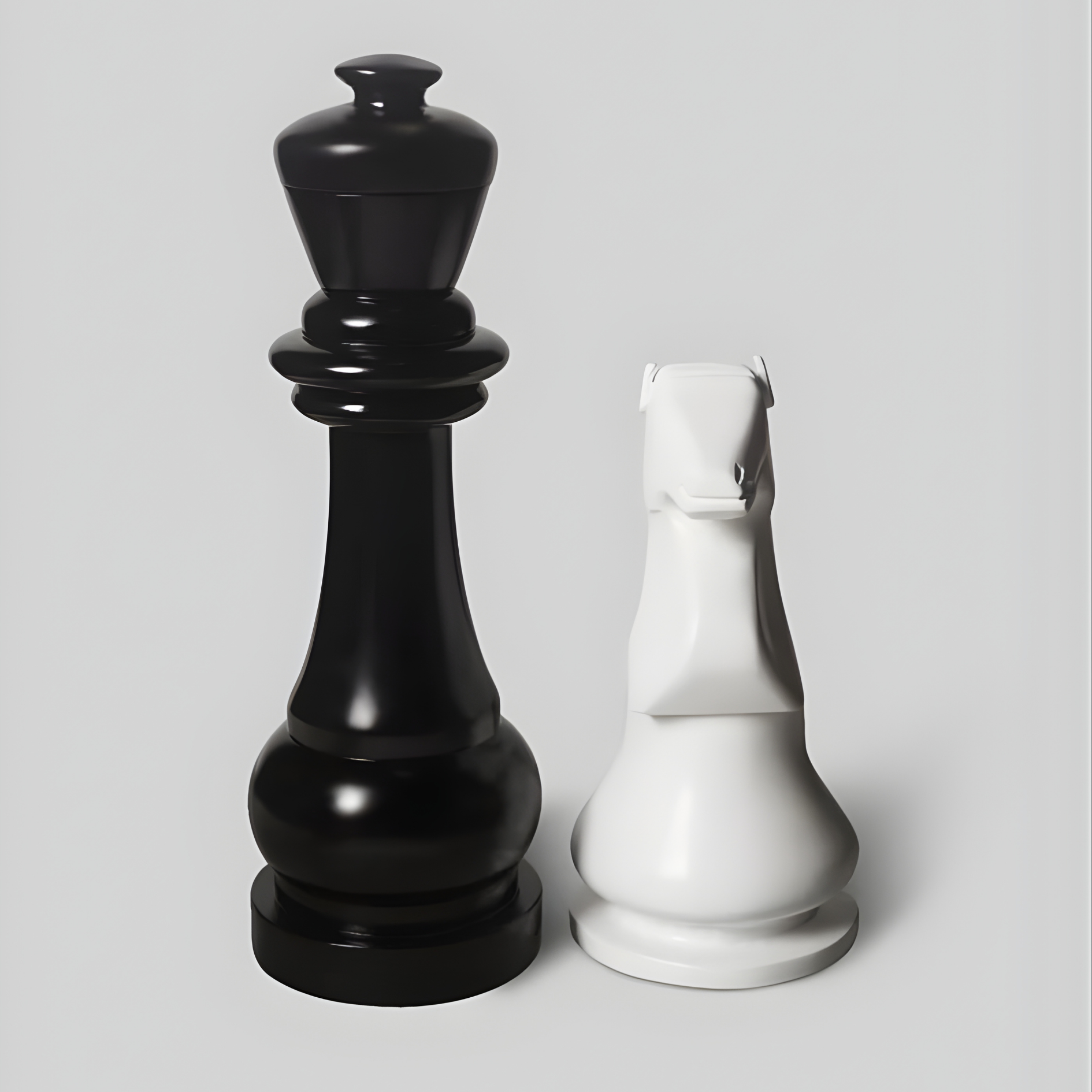Checkmate chess candle holders close up detail India - The Mage Home
