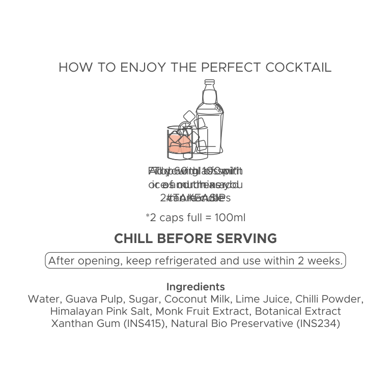 Cocktail Mixer - Childhood Crush (4 Serve)