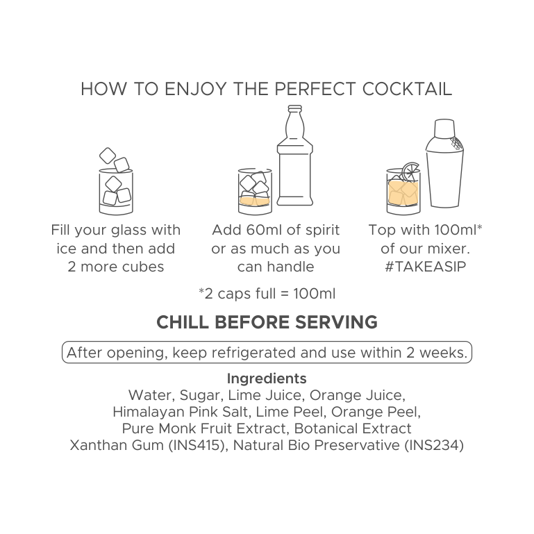 Cocktail Mixer - Classic Margarita (4 Serve)