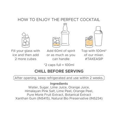 Cocktail Mixer - Classic Margarita (4 Serve)