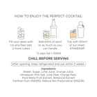 Cocktail Mixer - Classic Margarita (4 Serve)