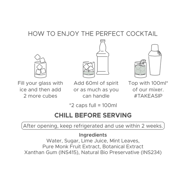 Cocktail Mixer - Classic Mojito (4 Serve)