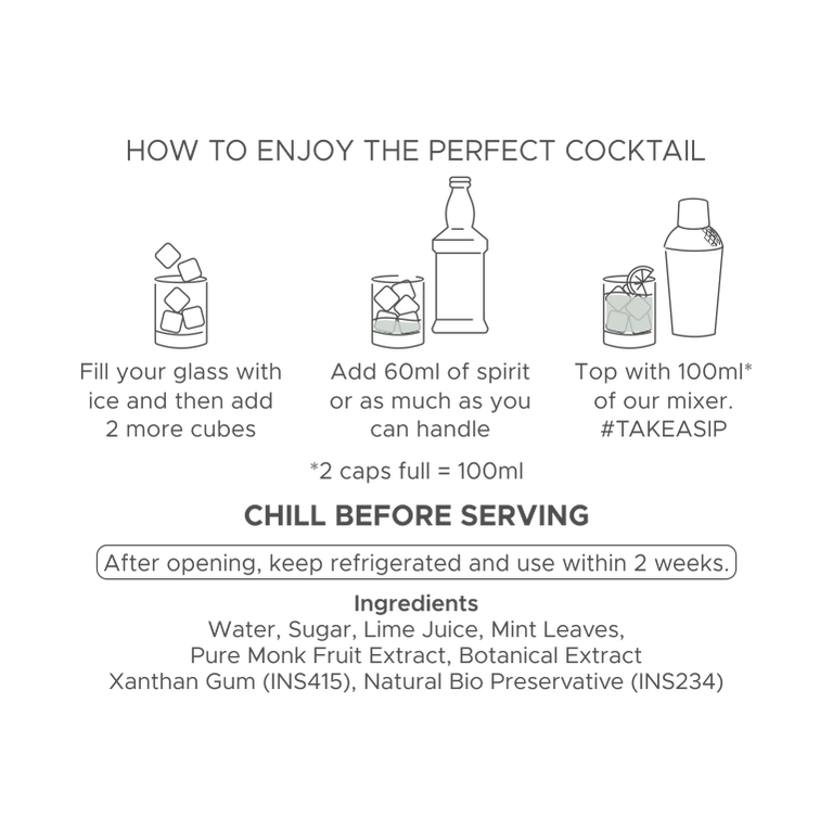 Cocktail Mixer - Classic Mojito (4 Serve)