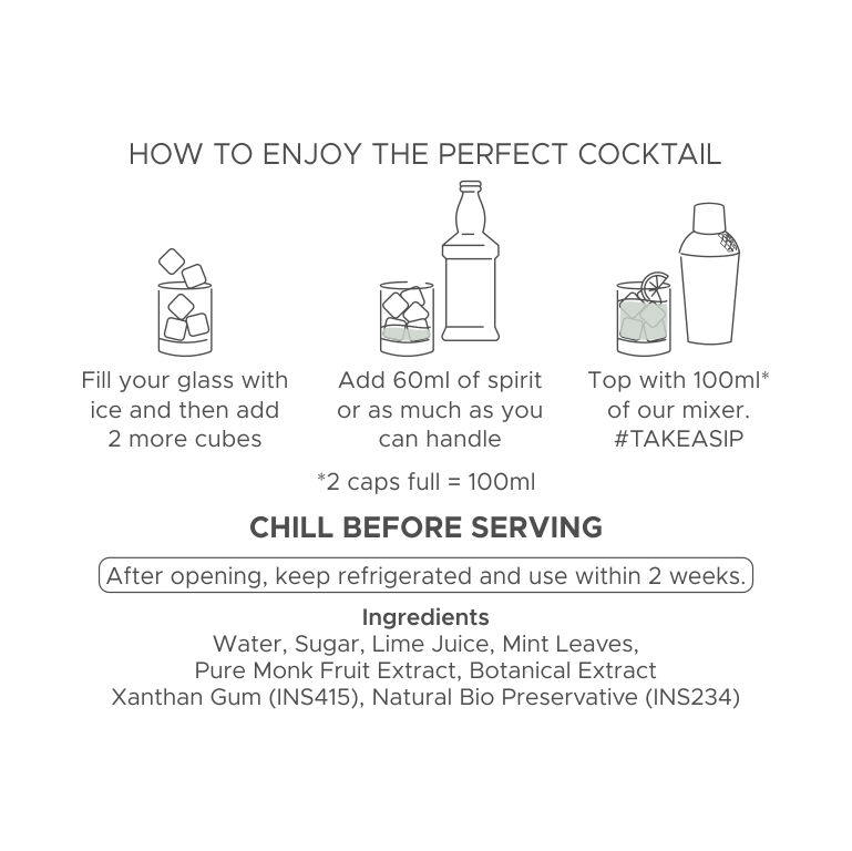 Cocktail Mixer - Classic Mojito (4 Serve)